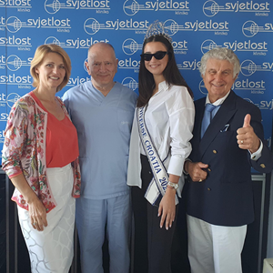 Miss Universe Hrvatske Ora Antonia Ivanišević riješila se naočala i leća u Klinici Svjetlost (Jutarnji list)